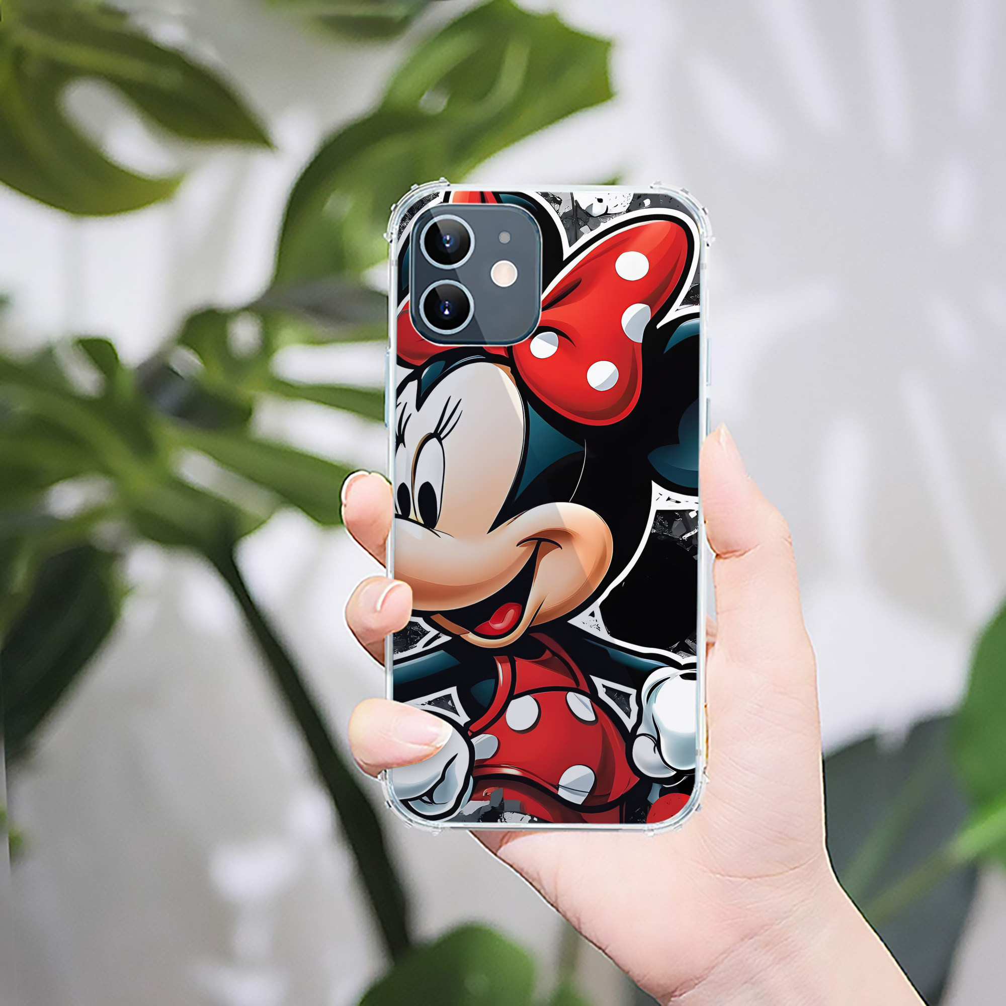 ミッキーマウス Mickey Mouse 【iPhone 12シリーズ対応】透明スマホケース（クリアソフトケース）